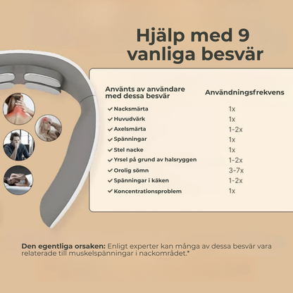 NackLugn™ – Skonsam Nackavslappning för Vardagens Spänningar