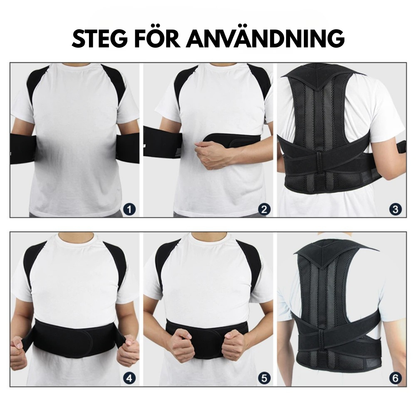 AlignBack™ – Ergonomiskt Hållningsstöd för Rygg & Axlar