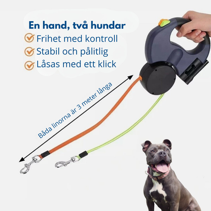 DubbelTrygg™ - Två hundar, inga knutar