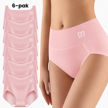 FormaLuxe™ | 6-pack högmidjade trosor med formande effekt för komfort hela dagen