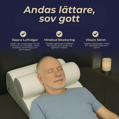 LuftLugn™ | Ljusblockerande Sovmask i Siden