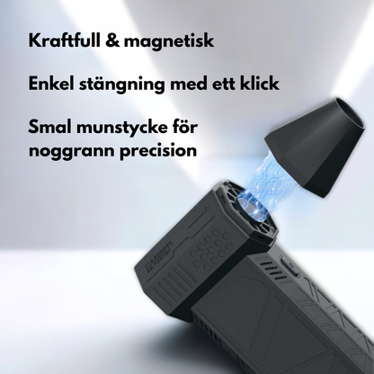 StormJet™ – Kraftfull Handhållen Luftblåsare