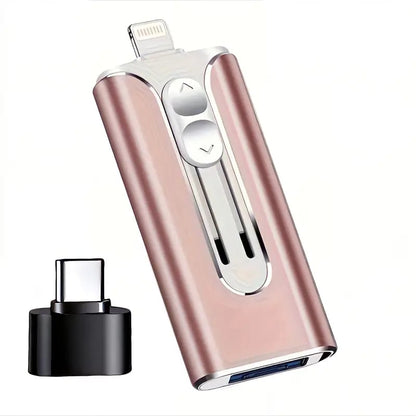 MinnesFlex™ - Kompakt och hållbar multienhet 4-i-1 USB-minne