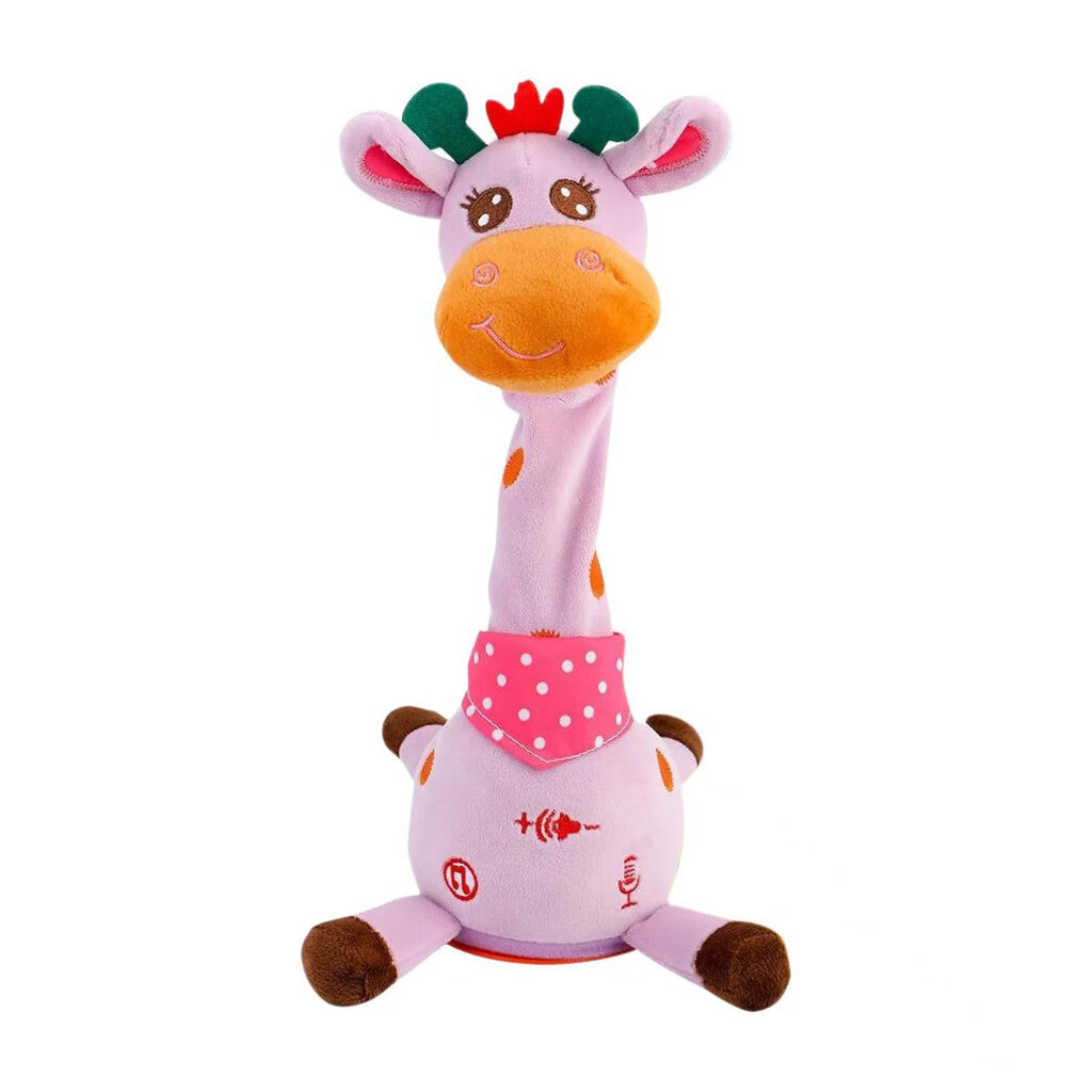 DansaGiraff™ – Interaktiv plyschleksak med musik och ljus 🦒🎵