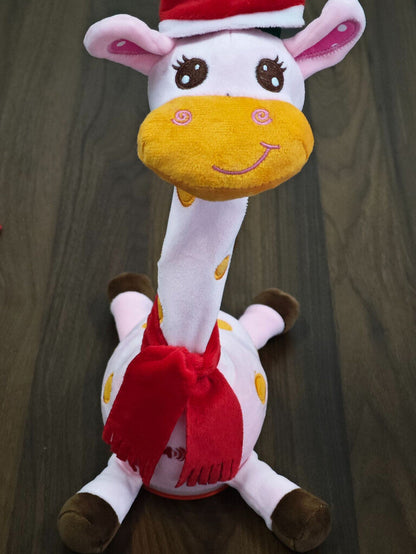DansaGiraff™ – Interaktiv plyschleksak med musik och ljus 🦒🎵