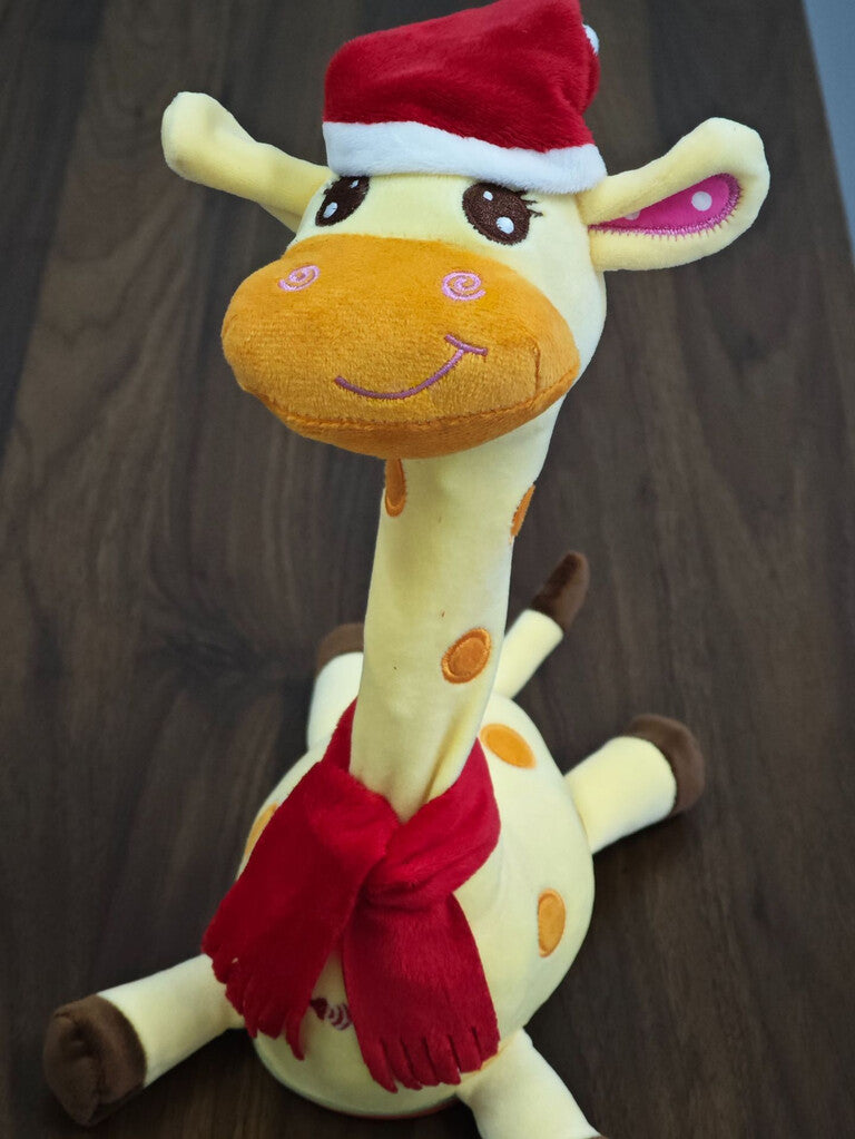 DansaGiraff™ – Interaktiv plyschleksak med musik och ljus 🦒🎵