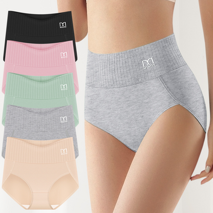 FormaLuxe™ Midjetrosa | 6-pack Andas & Bekväma Höga Midjetrosor med Magstöd