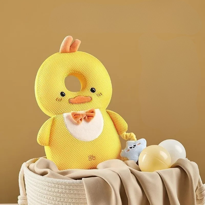 SkyddsBjörnen™ | Skydda din bebis huvud mjukt och säkert under sömn och resor