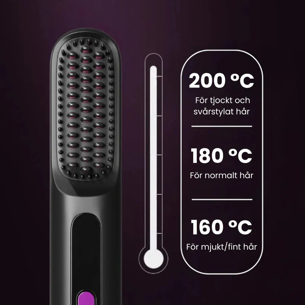 SilkBrush™ | Få salong-vackert hår på några minuter varje dag