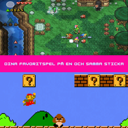 PixelVault™ Retro Dock V2 | Återupplev din barndom med tusentals klassiska spel - inga nedladdningar behövs, bara plugga och spela!