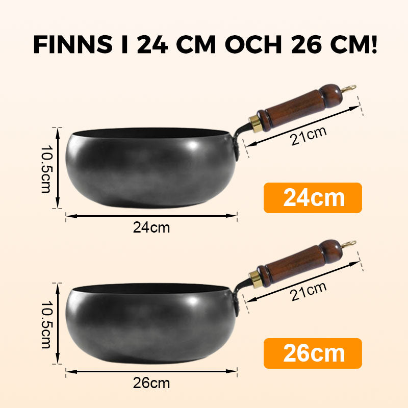 Kokjärn™ 🔥Tjock Järngryta