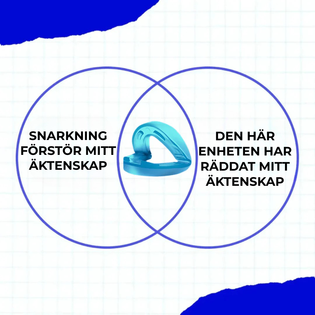 Sömnlugn™ | Anti-snarkningsmunstycke Universell Storlek