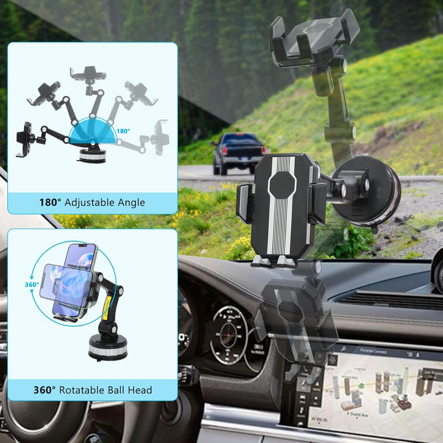 Grip360™ Pro – Den Oslagbara Mobilhållaren för Säker Körning