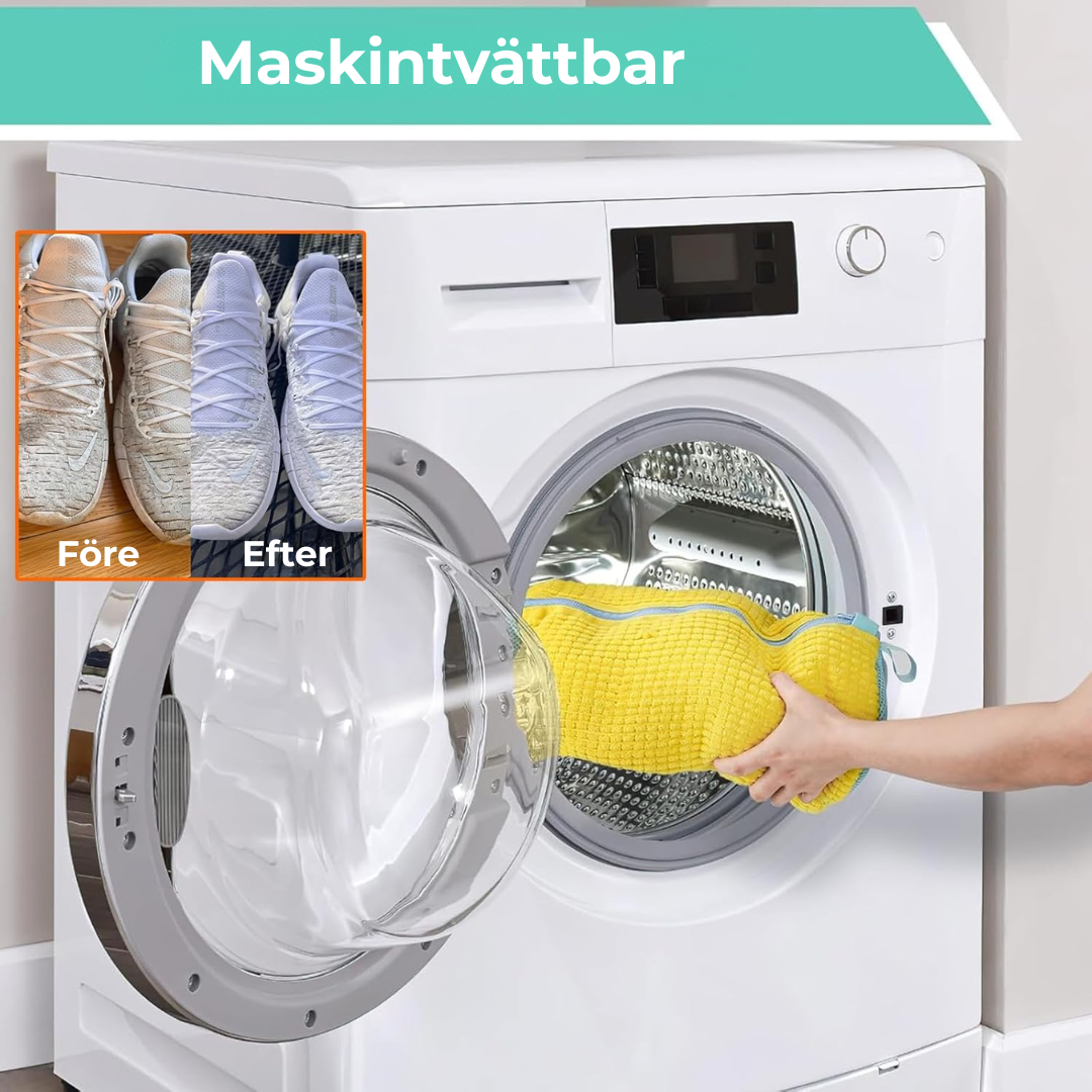 Skotvätt™ | Skonsam mot både skor och maskin