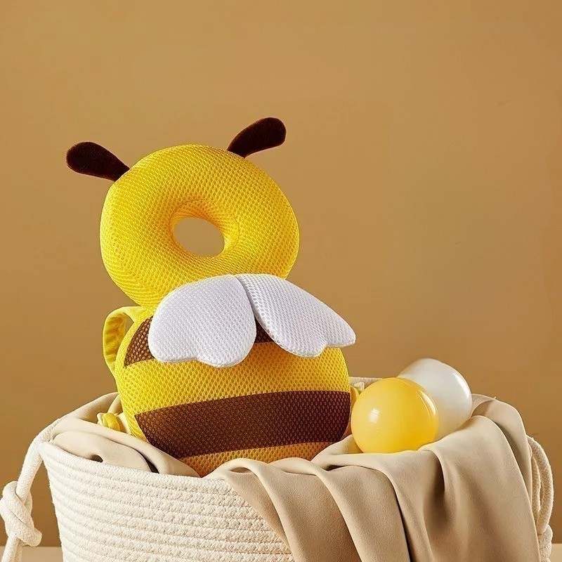 SkyddsBjörnen™ | Skydda din bebis huvud mjukt och säkert under sömn och resor