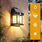 TryggLjus™ Solar | Utomhusrörelsesensor med solenergi