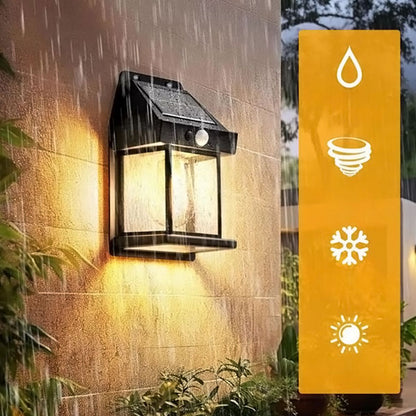 TryggLjus™ Solar | Utomhusrörelsesensor med solenergi