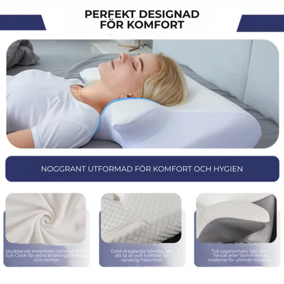 NattSömn™ | Sov bättre, vakna piggare – ergonomiskt stöd för nacke och rygg hela natten