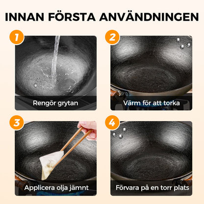 Kokjärn™ 🔥Tjock Järngryta