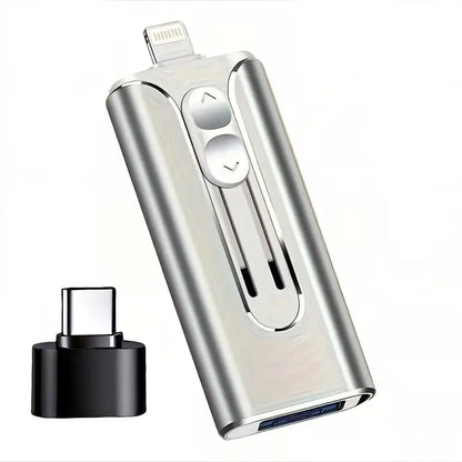MinnesFlex™ - Kompakt och hållbar multienhet 4-i-1 USB-minne