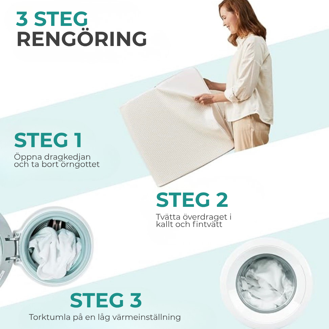 LuftLugn™ | Ljusblockerande Sovmask i Siden