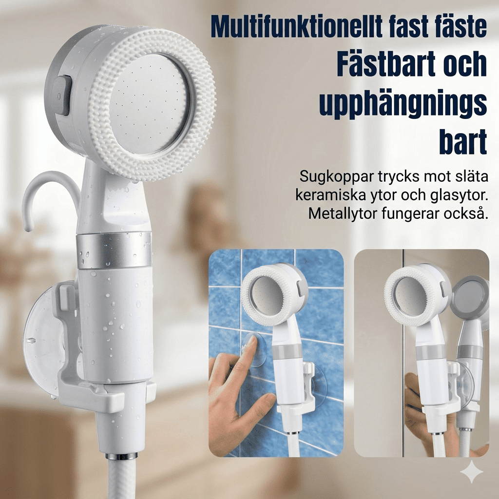 VildDusch™ - Bärbar Duschenhet med Vattenpump