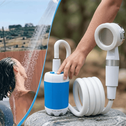 VildDusch™ - Bärbar Duschenhet med Vattenpump