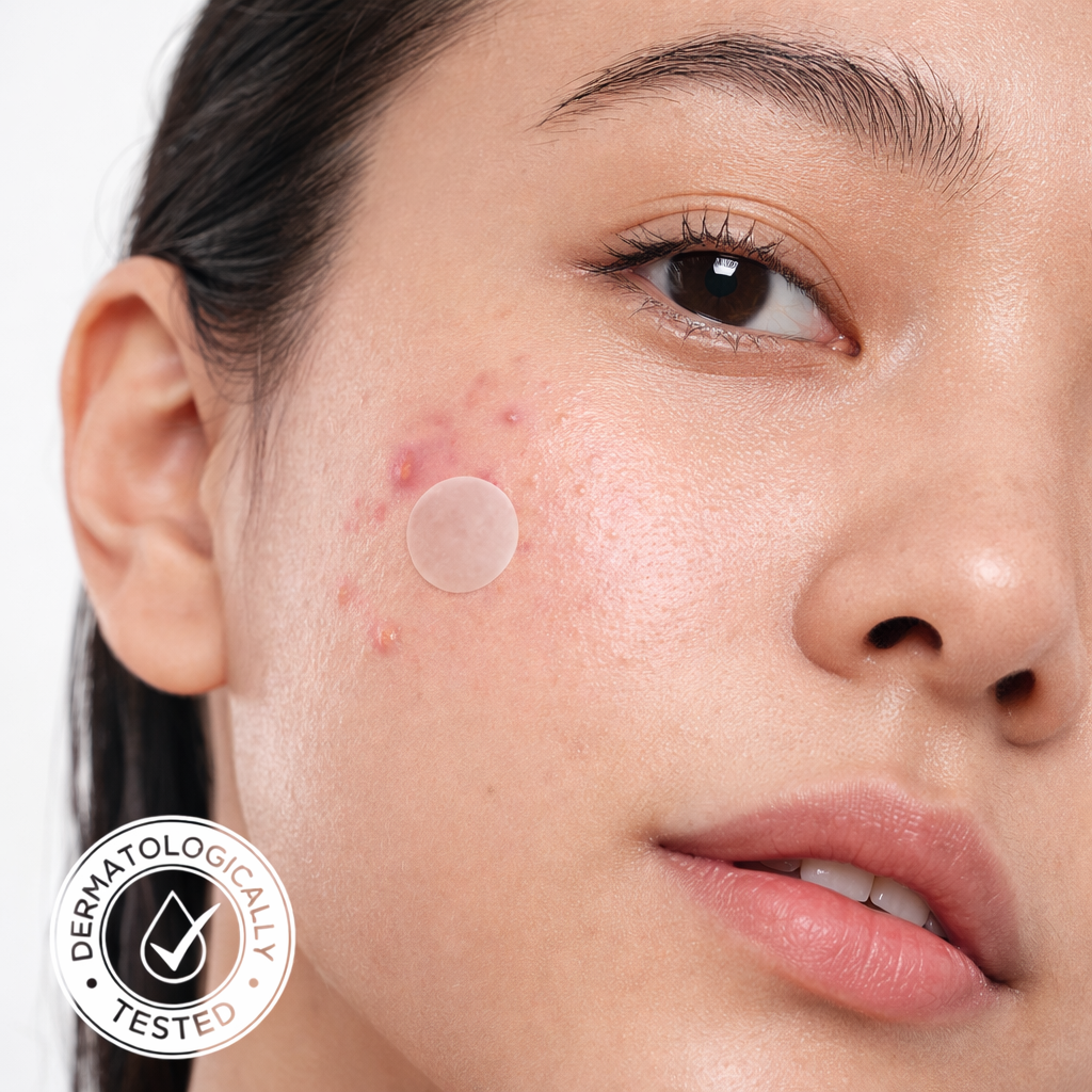 ClearSkin™ Osynliga akneplåster - Diskret skydd för lugnare hud