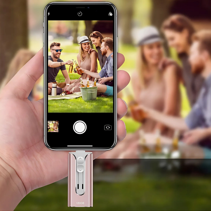 MinnesFlex™ - Kompakt och hållbar multienhet 4-i-1 USB-minne