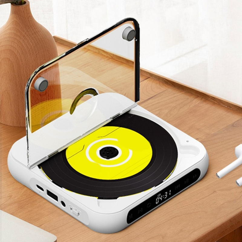 EchoWave™ | Portabel CD-spelare med Bluetooth och kabelanslutning