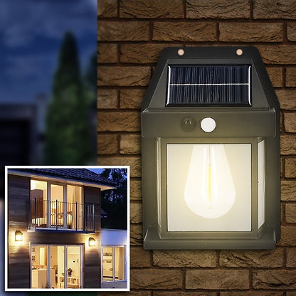 TryggLjus™ Solar | Utomhusrörelsesensor med solenergi