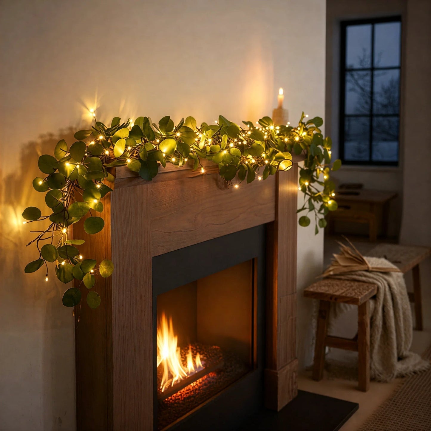 OlivLjus™ Ljusslinga – Ren Stämning utan Kablar