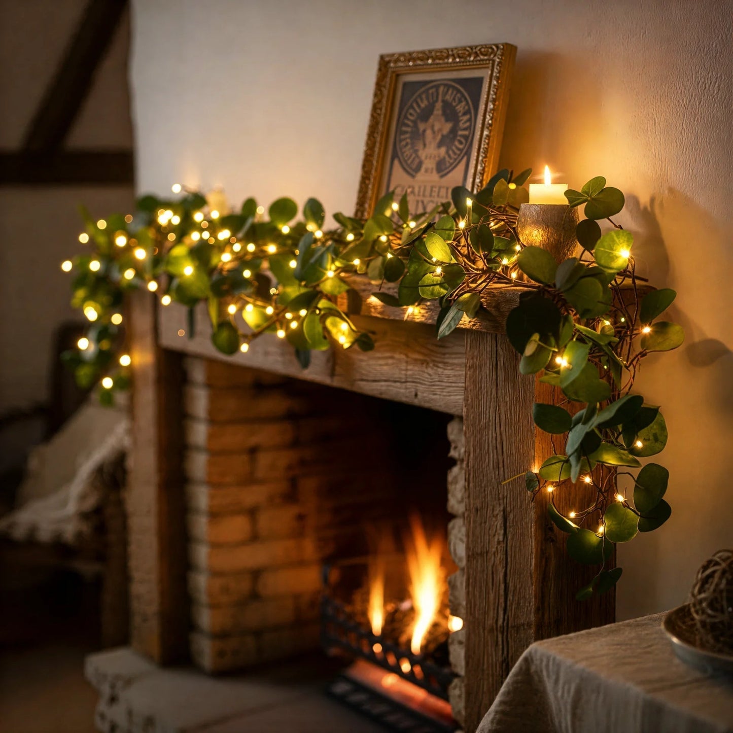 OlivLjus™ Ljusslinga – Ren Stämning utan Kablar