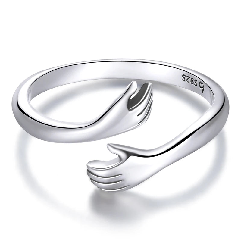 Famntag™ – Omfamningsring i Äkta Silver (925)
