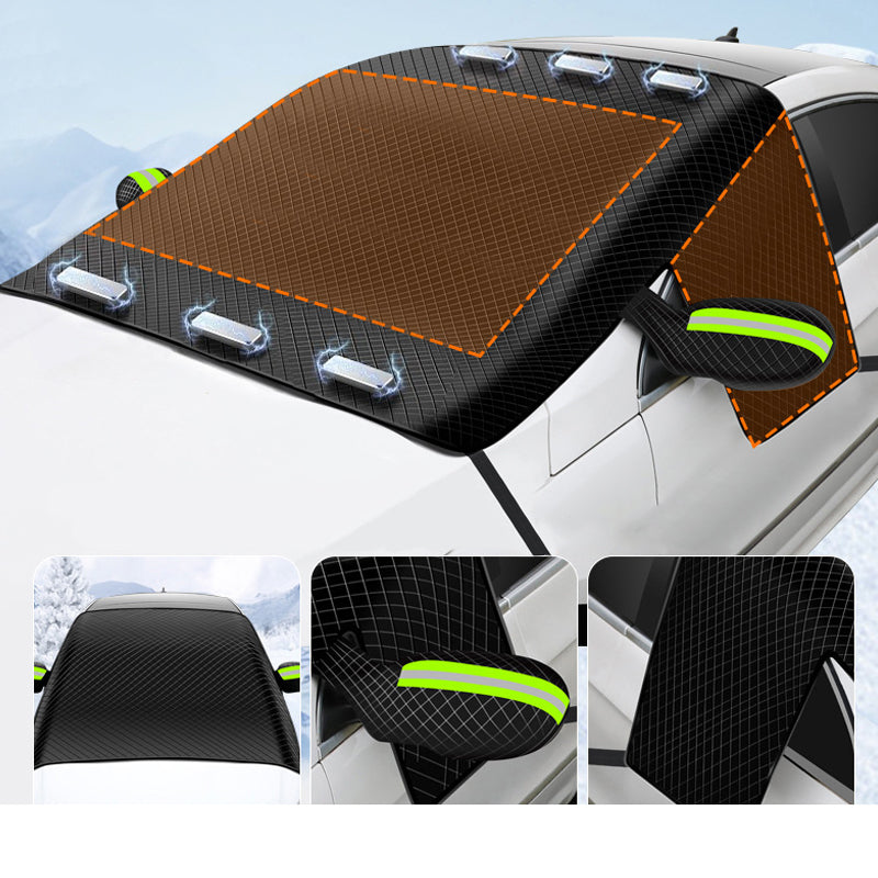 FrostSkydd™ - Premium magnetisk sne- og isskjold til bilen