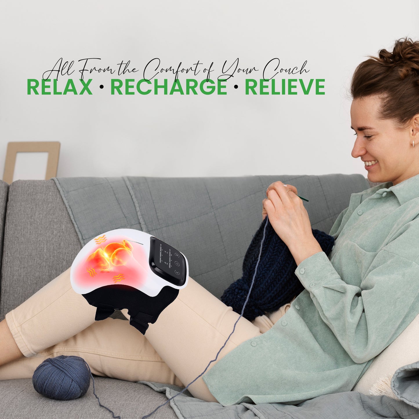 KnäRelief Pro™ Knä Massager