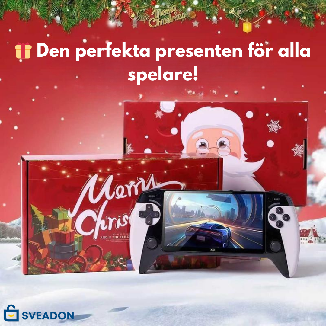 RetroMax™ Spelkonsol Hundratals retrospel – ingen installation behövs.