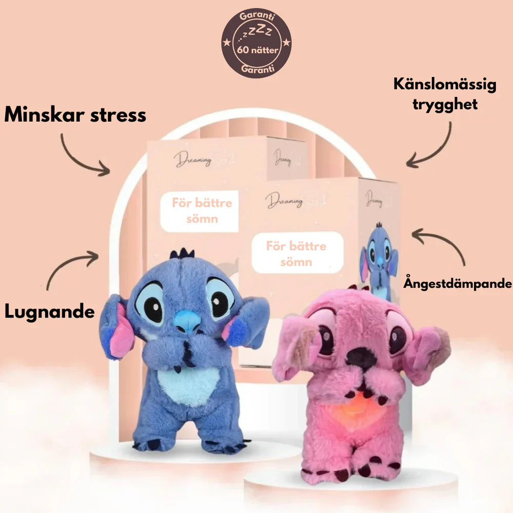 DrömVän™ I Trendande Koala och Stitch med lugnande andetag och musik