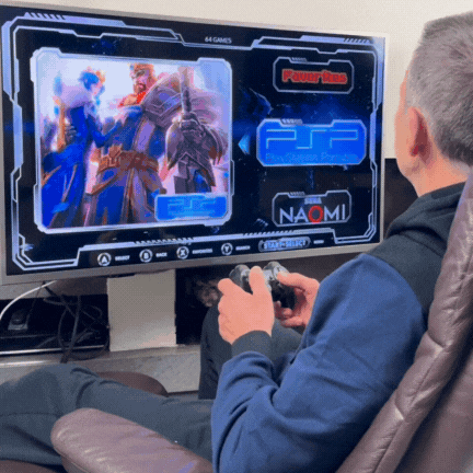 TidResa™ Konsol | Återupplev din barndom med tusentals klassiska spel, inga nedladdningar behövs, bara koppla in och spela!