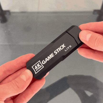 TidResa™ Konsol | Återupplev din barndom med tusentals klassiska spel, inga nedladdningar behövs, bara koppla in och spela!