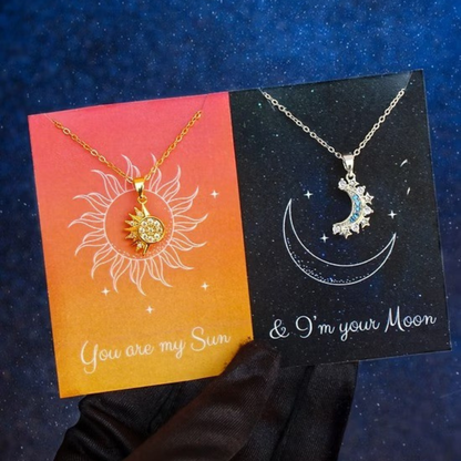 Orélina™ Celestial Sun & Moon Halsbandset