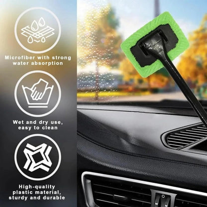 GlasPro™ WindshieldCleaner 1+1 GRATIS: Mikrofiber Bil Fönsterputsare