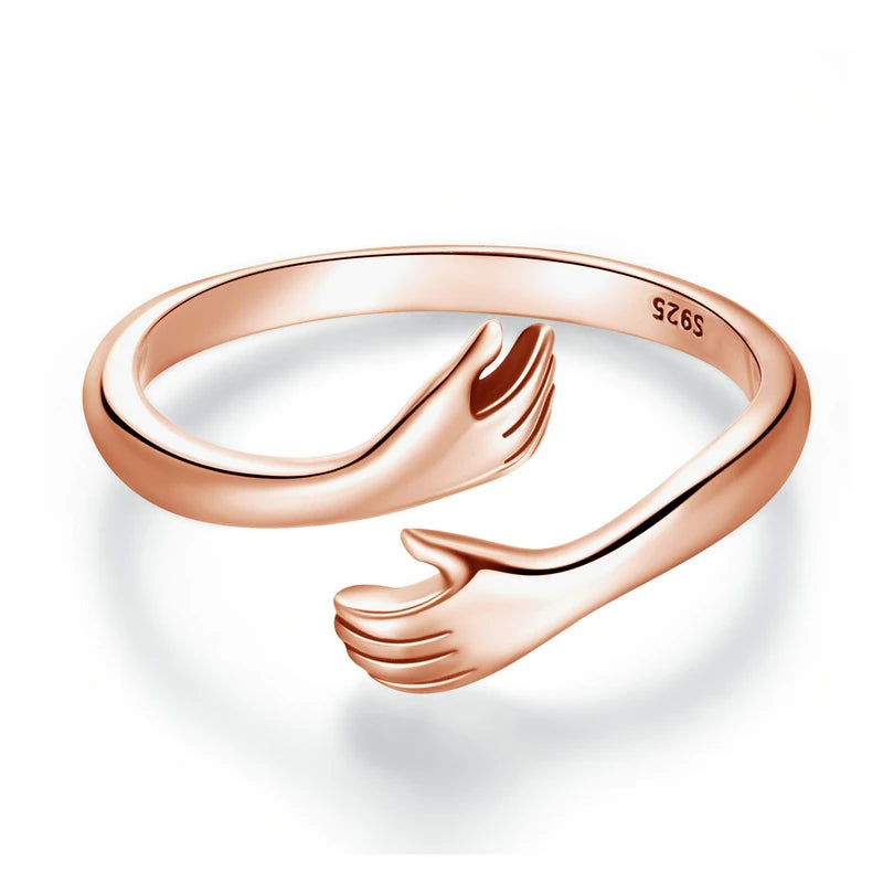Famntag™ – Omfamningsring i Äkta Silver (925)