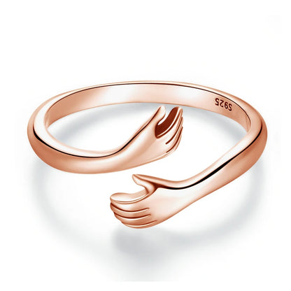 Famntag™ – Omfamningsring i Äkta Silver (925)