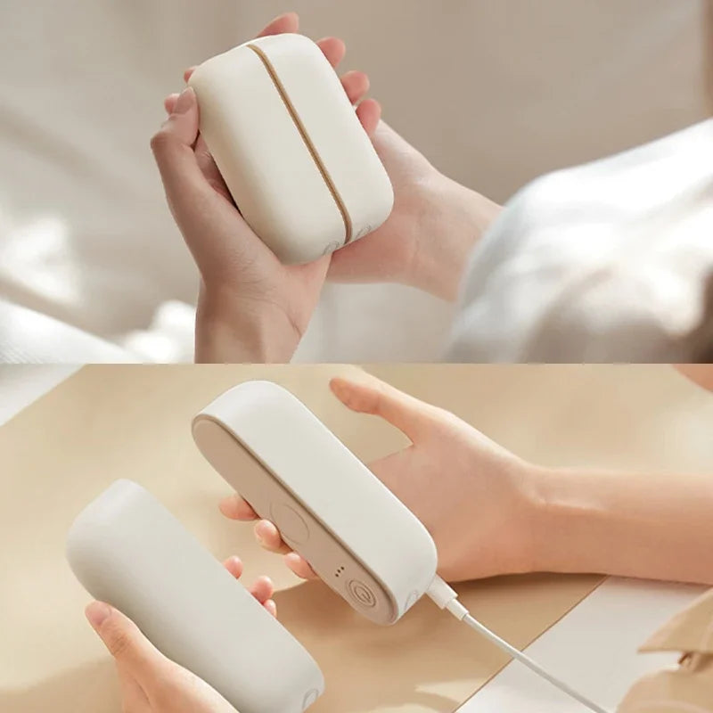 VärmeHjärta™ | 2-i-1 magnetiska uppladdningsbara handvärmare