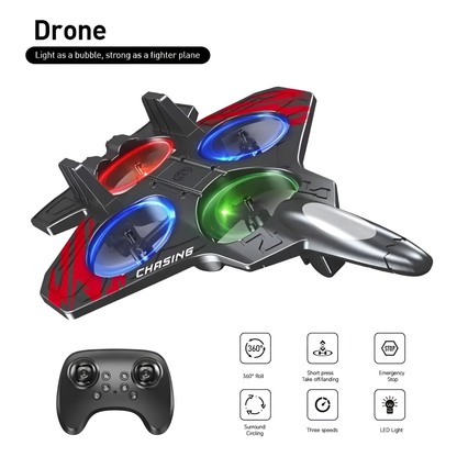 Skyvora™ RemoteJet: LED Turbo Stridsflygplan RC-Jet