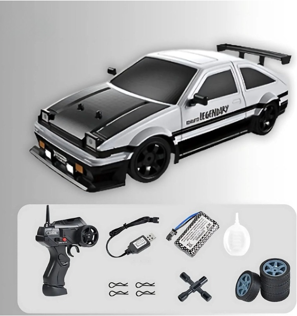 TurboRacer™ GTR | 4WD Drift-RC-Bil, Snabbladdning & Action!