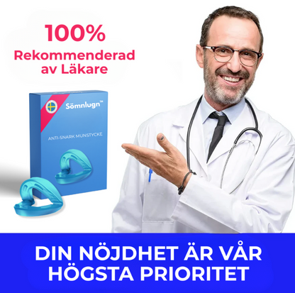Sömnlugn™ | Anti-snarkningsmunstycke Universell Storlek