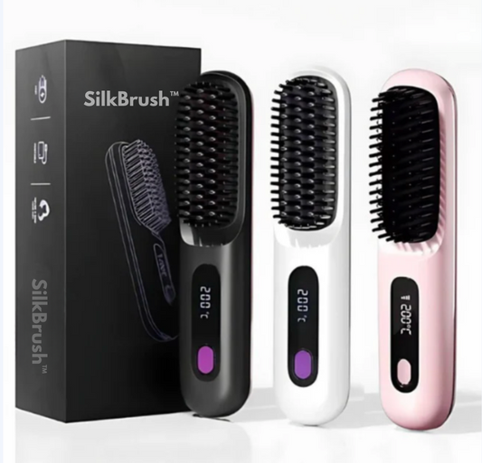 SilkBrush™ | Få salong-vackert hår på några minuter varje dag