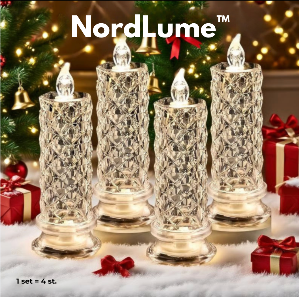 NordLume™ | Förvandla vilket rum som helst till en romantisk kristalloas av ljus